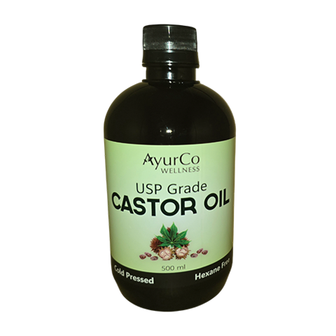 Castor Oil - USP Grade (500 ml) - Ayurco Wellness M Sdn Bhd (1246100-U)